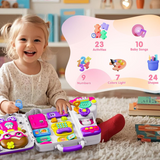 Nimora – Tableau d’activités Montessori musical pour filles 1-3 ans