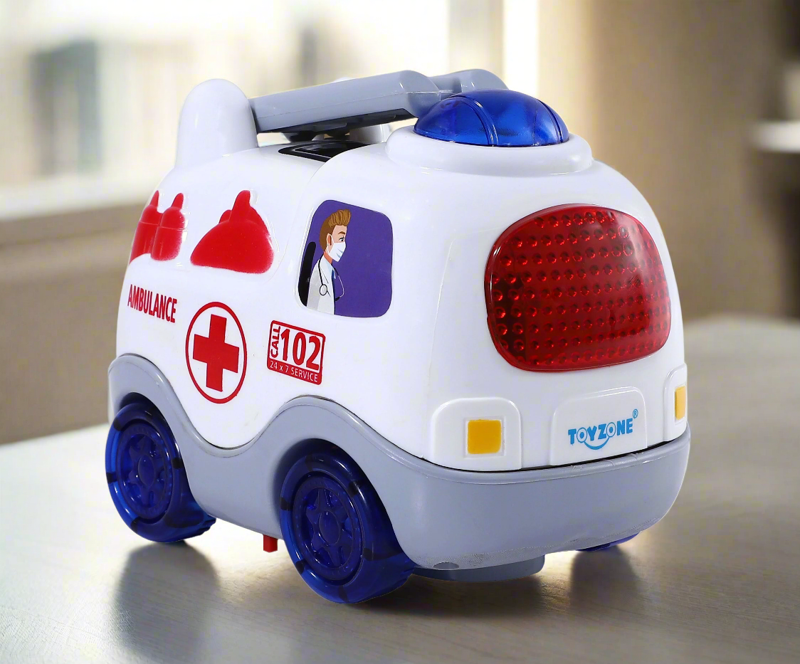 VivoGo – Jouet musical ambulancier Bump 'N' Go pour bébés et tout-petits