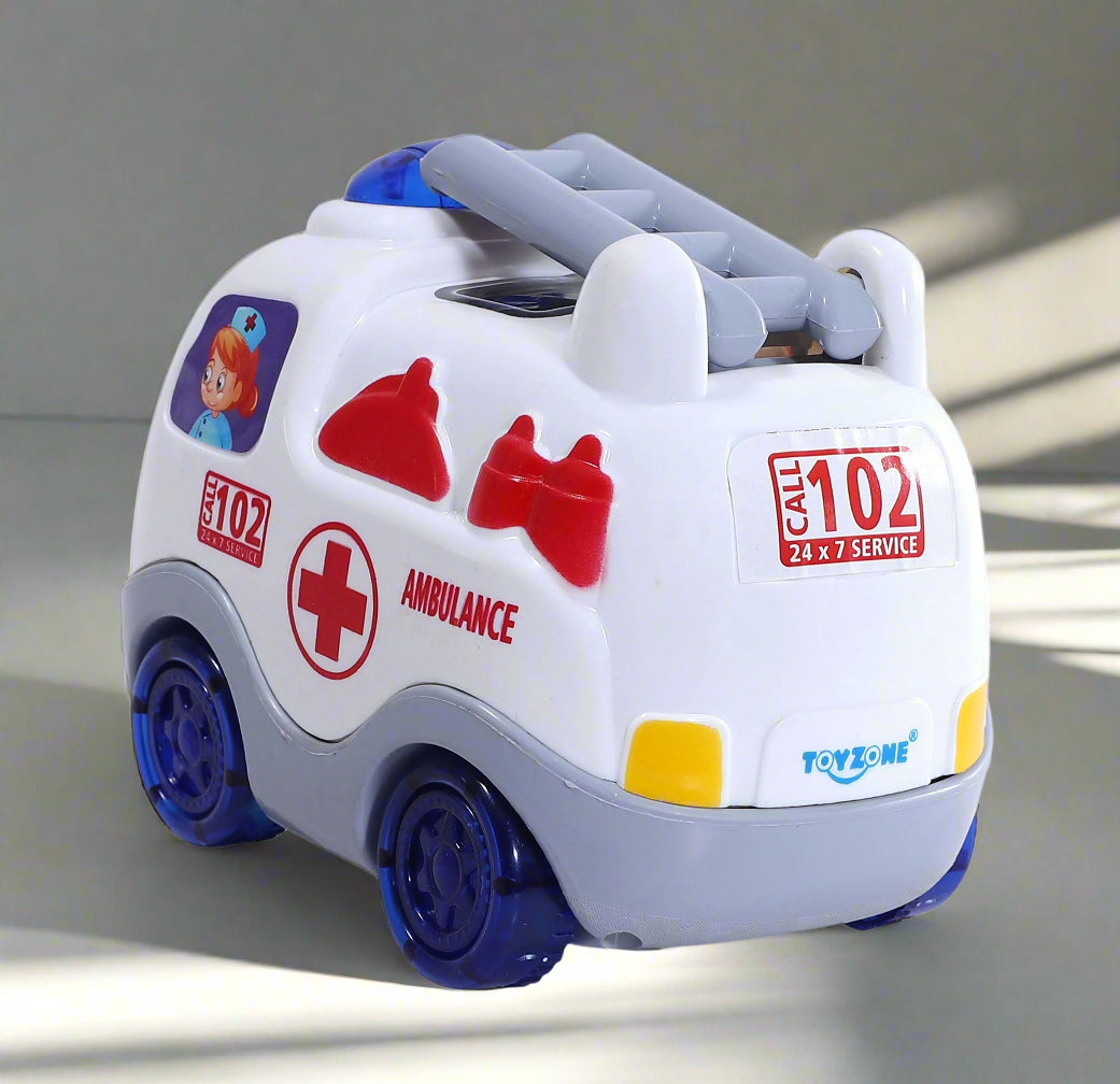 VivoGo – Jouet musical ambulancier Bump 'N' Go pour bébés et tout-petits